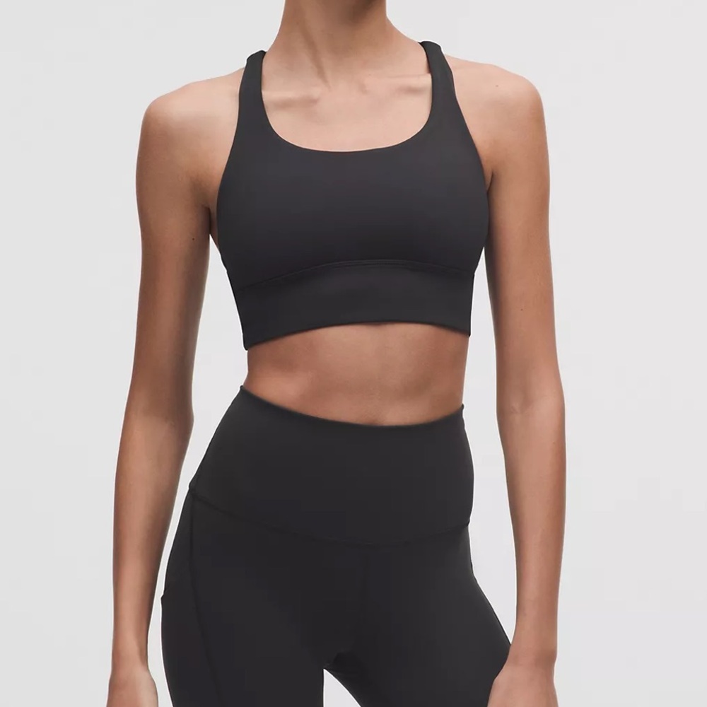lululemon Energy Longline Bra
Medium Support, Black